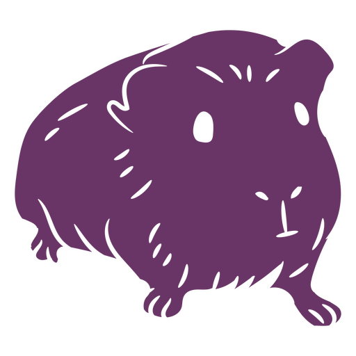 Cute guinea pig animal cut out PNG Design