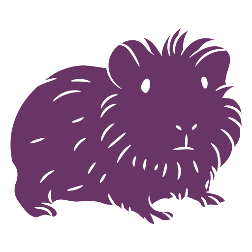 Schönes Meerschweinchen ausgeschnitten PNG-Design