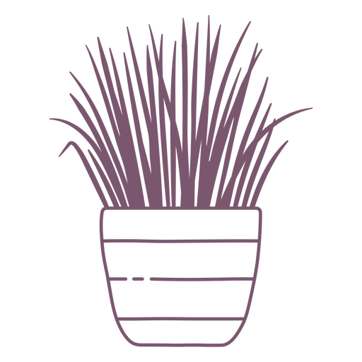 Dünne Blätter verzweigen Pflanzenschlag PNG-Design