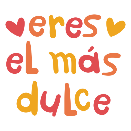 Motivational doodle spanish quote sweet