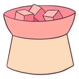Wax Melt set color stroke PNG Design