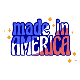 Made In America Badge PNG & SVG Design For T-Shirts