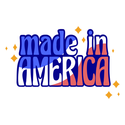 Made in America-Abzeichen PNG-Design
