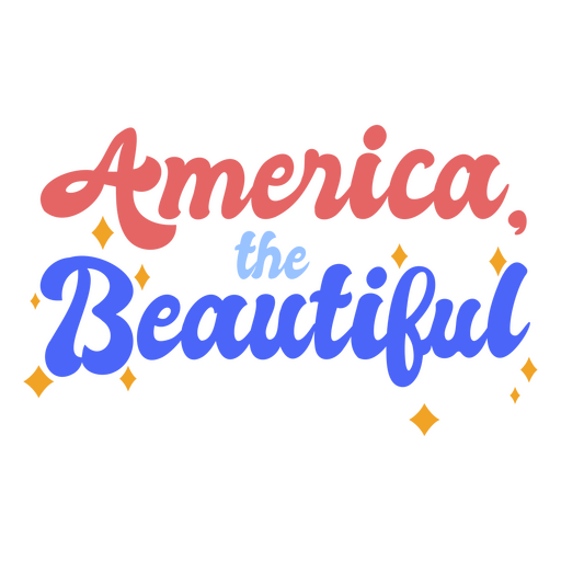 Funkelndes amerikanisches Abzeichen PNG-Design