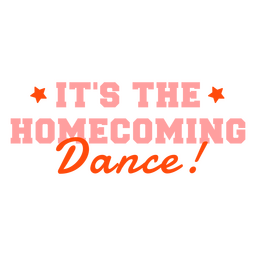 Distintivo de dança da escola de boas-vindas Desenho PNG