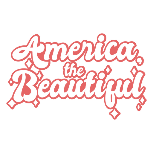 Beautiful america sparkly badge