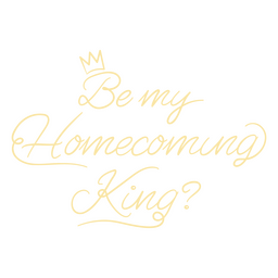 Letras de proposta de rei do baile Desenho PNG