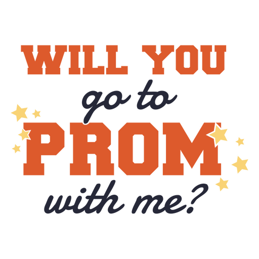 Sparkly prom proposal badge