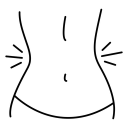 cintura da mulher Desenho PNG