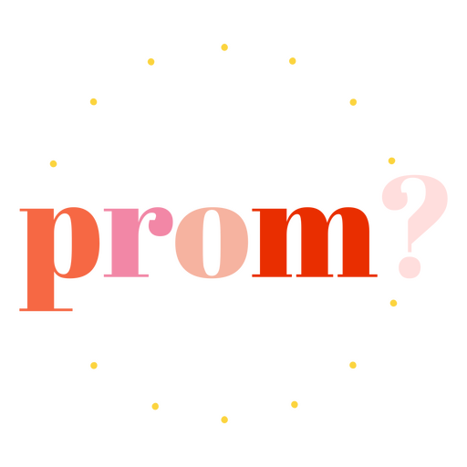 Simple prom proposal