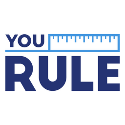 Lineal Wortspiel Motivationsabzeichen PNG-Design
