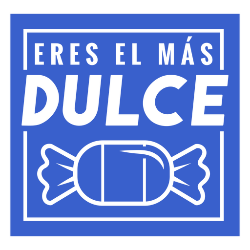 Eres la cita más dulce Diseño PNG