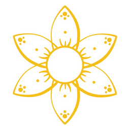 Sunflower nature flower PNG Design Transparent PNG