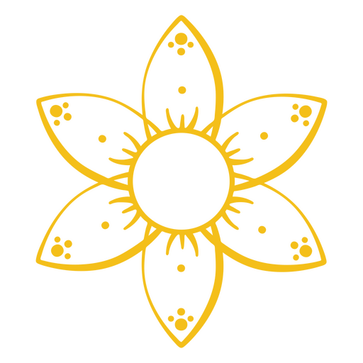 Sonnenblume Naturblume PNG-Design