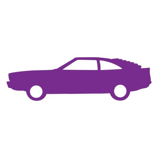 Vehicle side view cut out PNG Design