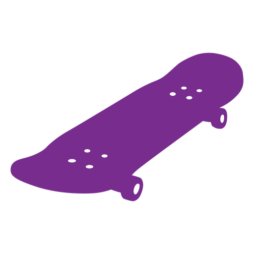 Skateboard hobby cut out PNG Design