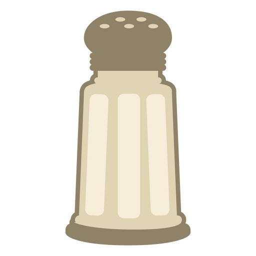 Salt shaker food ingredient PNG Design