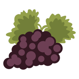 Trauben Obst essen PNG-Design