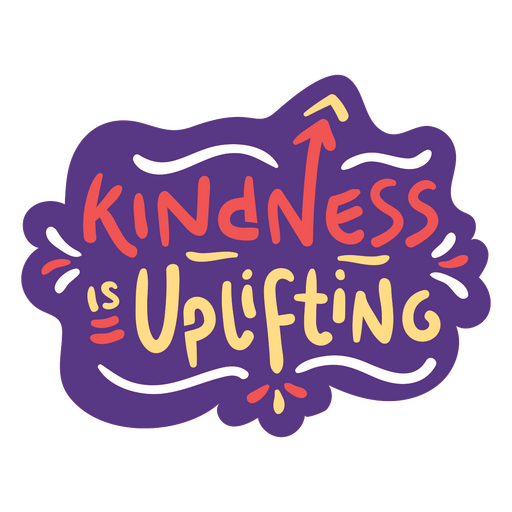 Kindness quote badge PNG Design