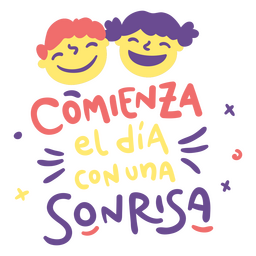 Citação de espanhol Sonrisa Desenho PNG