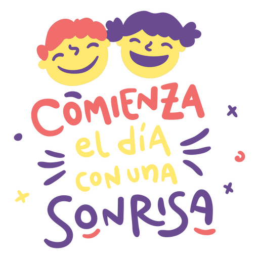 Citação de espanhol Sonrisa Desenho PNG