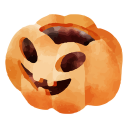 Abóbora esculpida para o halloween Desenho PNG