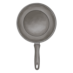 Kochtopf-Draufsicht PNG-Design