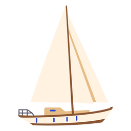 Sailboat sea transport