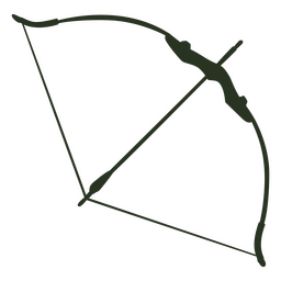 Arco e flecha silhueta arco e flecha Desenho PNG