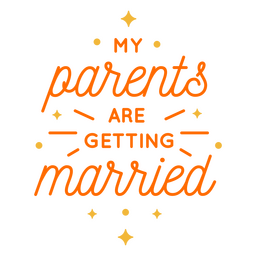Marriage dog quote lettering