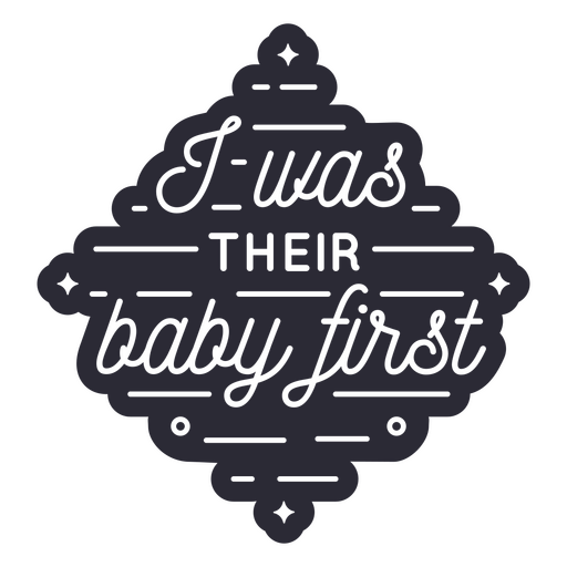 Baby first dog animal quote  PNG Design