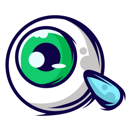 Halloween's eye  PNG Design