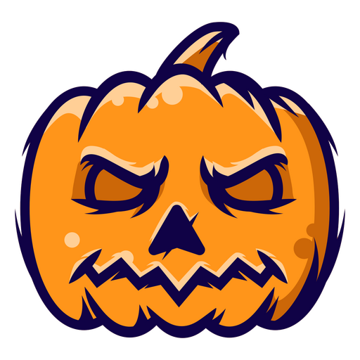 Ícone de abóbora de Halloween Desenho PNG