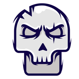 Crânio ícone de Halloween Desenho PNG Transparent PNG