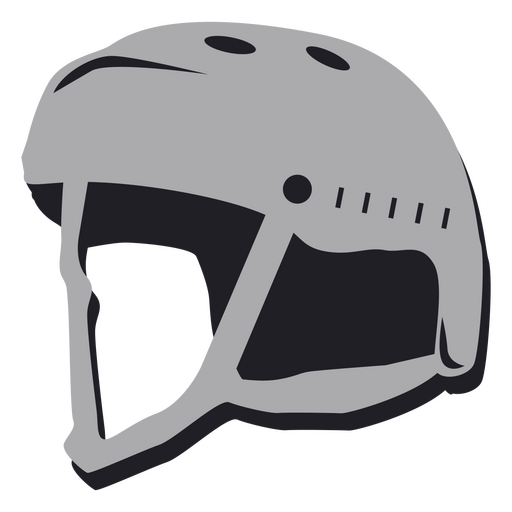 Bicycle helmet flat design