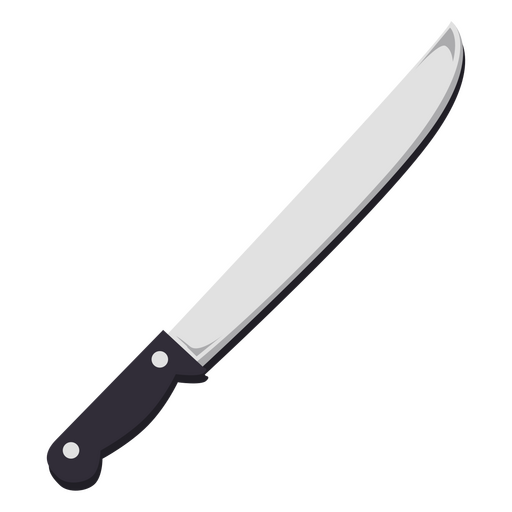 cuchillo de supervivencia Diseño PNG