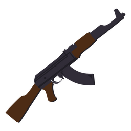 Pistola de iconos de supervivencia Diseño PNG