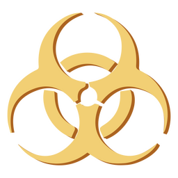 Toxic waste icon  PNG Design Transparent PNG