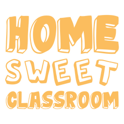 Classroom motivational school quote badge PNG Design Transparent PNG