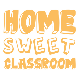 Insignia de cita de escuela motivacional de aula Diseño PNG