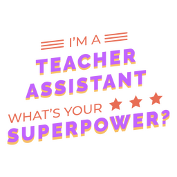 Insignia de cita de superpotencia asistente del maestro Diseño PNG