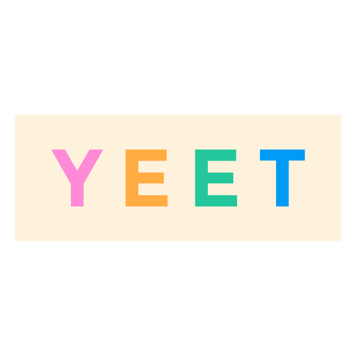 Yeet yeet PNG Designs for T Shirt & Merch