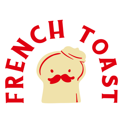 Französisches Toast-Wortspiel-Zitat-Abzeichen PNG-Design