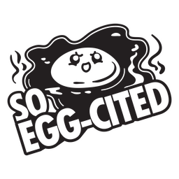 Egg-cited badge