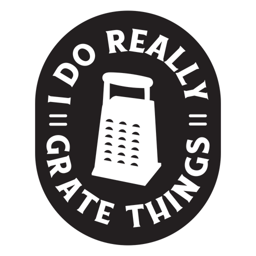 Grate quote badge PNG Design