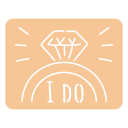 boda anillo de matrimonio Diseño PNG