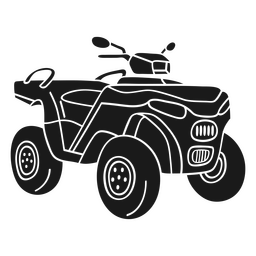 Detailed ATV Silhouette PNG & SVG Design For T-Shirts