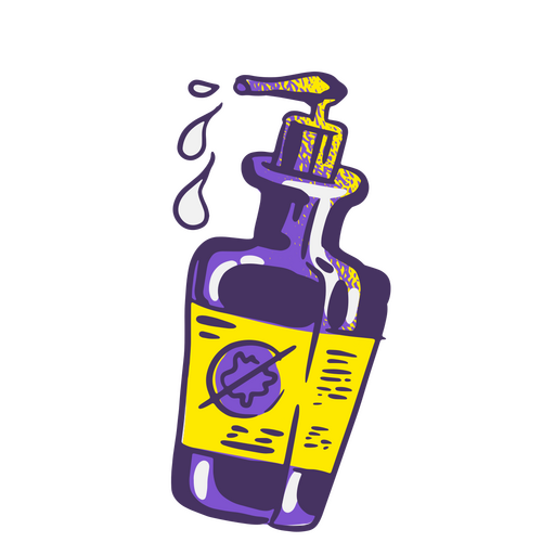 Álcool texturizado de Halloween Desenho PNG