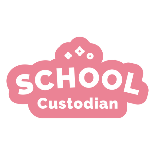 Distintivo de citação de educação de guarda escolar Desenho PNG