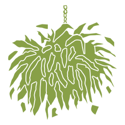 Farn ausgeschnittene Pflanze PNG-Design